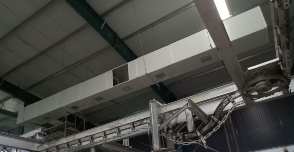 電動車廠排風降溫方案 什么設備降溫的同時，還能通風換氣