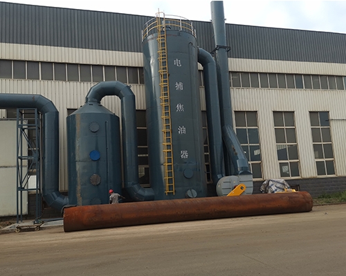 蜂窩式電捕焦器是一種碳素化工除塵裝置，用于回收煤氣和焦爐煤氣中的焦油，同時除塵、水霧等雜質(zhì)，達到物料回收與氣體凈化的雙重效果。