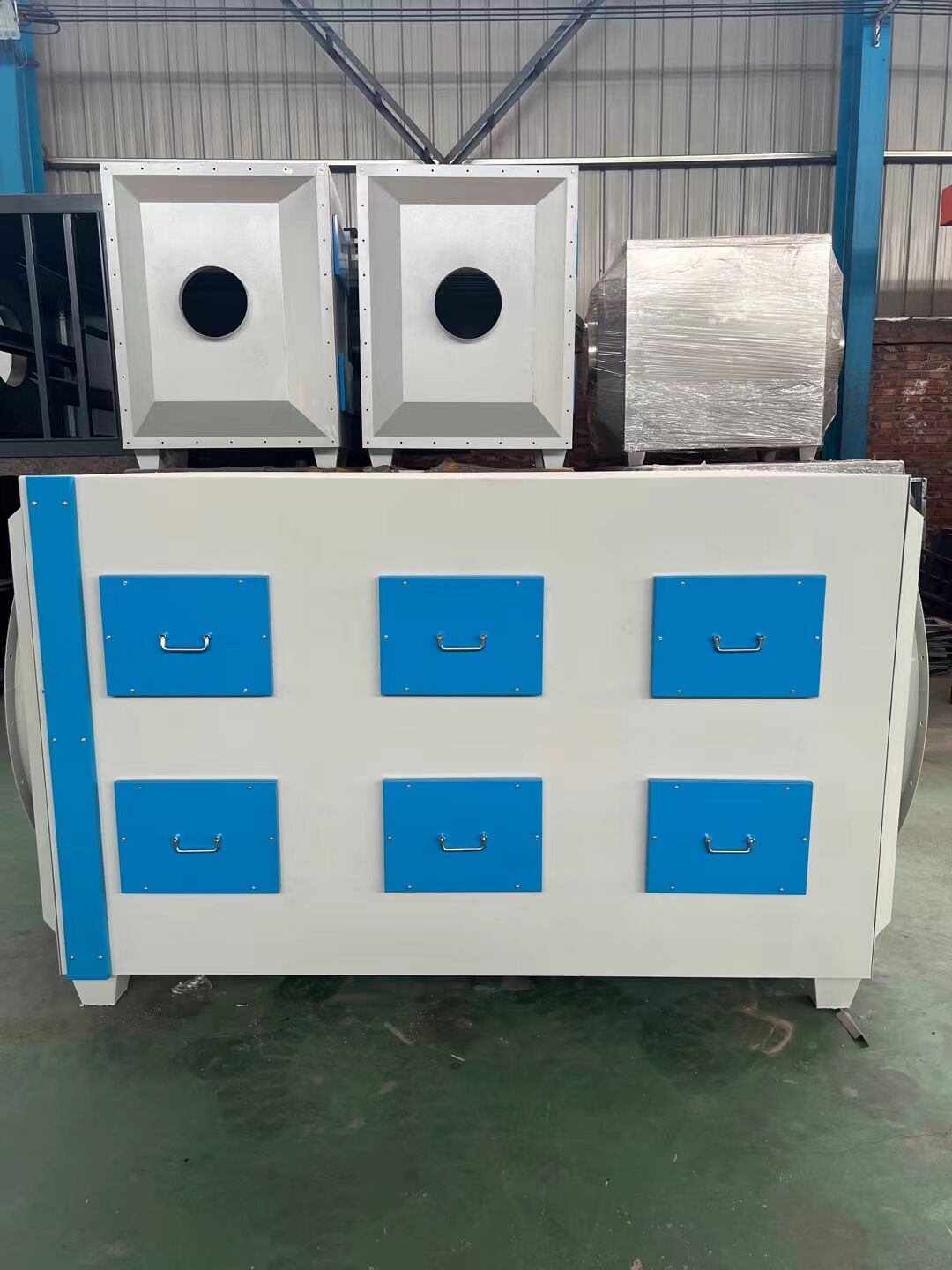 活性炭吸附設備問答 活性炭吸附設備問答 汽修廠廢氣活性炭吸附設備 汽修廠廢氣活性炭吸附設備 廢氣吸附設備 廢氣吸附設備 唐山活性炭吸附塔2臺出貨 唐山活性炭吸附塔2臺出貨 活性炭過濾材料 活性炭過濾材料 活性炭纖維廢氣凈化裝置 活性炭纖維廢氣凈化裝置 活性炭吸附設備型號 活性炭吸附設備型號 活性炭吸附裝置 活性炭吸附裝置 吸附+催化燃燒裝置 吸附+催化燃燒裝置